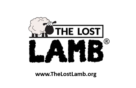 The Lost Lamb (family of ministries) logo with website