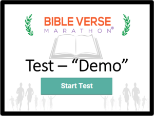 Bible Verse Marathon TEST DEMO imageCapture