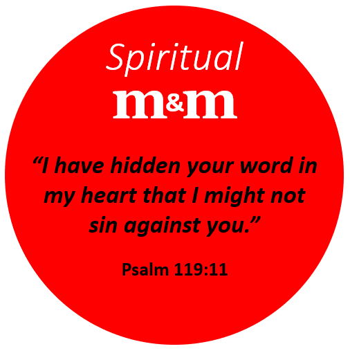 Spiritual M&M Psalm 119_11 image